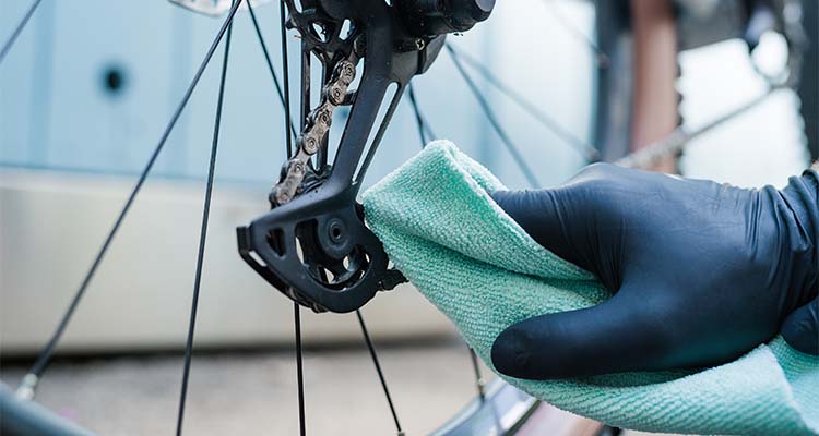 Fahrrad Schaltung reinigen - Umlenkröllchen und bewegliche Teile säubern –  Detailify