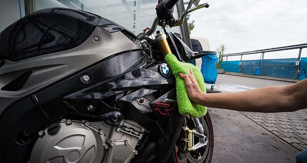 Motorrad richtig waschen
